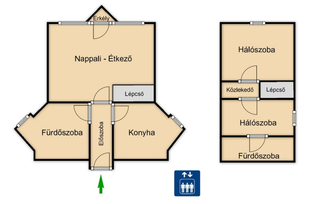 Belvárosi elegancia és kényelem - Kétszintes álomotthon Kecskemét legkedveltebb részén